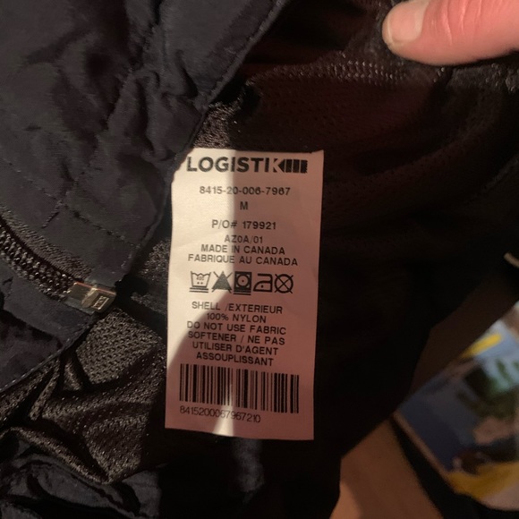 Logistix Reflective Jacket Navy - Picture 6 of 6